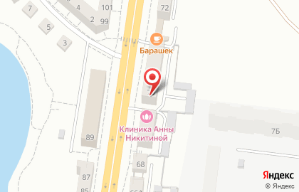 Магазин автозапчастей Лал-Авто на улице Александра Невского, 70 на карте