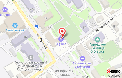 Студия лазерной эпиляции Silk на улице Ленина на карте