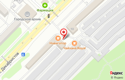 СТО Навигатор в Ангарске на карте