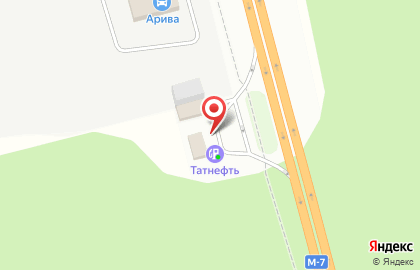АЗС Tatneft на Шоссейной улице на карте