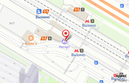 Копировальный центр «Выхино» на карте