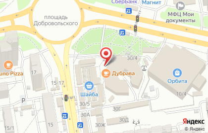 Фирменный магазин полуфабрикатов ВЕК на улице Добровольского на карте