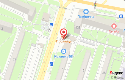 Киоск по продаже хлебобулочных изделий на Тернопольской улице на карте