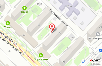 Аптека Живика на улице Краснобогатырская на карте
