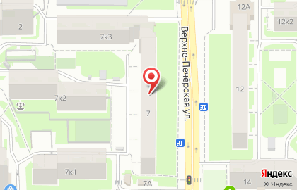 Японская экспресс-парикмахерская Чио Чио на Верхне-Печерской улице на карте