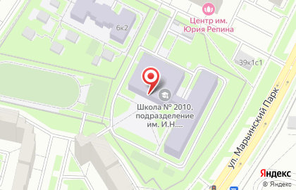Участковая избирательная комиссия № 1454 на карте