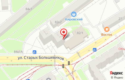 Участковый пункт полиции МВД России по Свердловской области на улице Старых Большевиков, 82/1 на карте