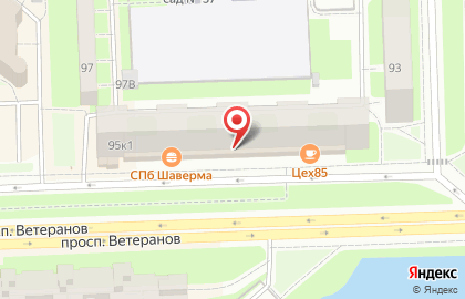Ателье в Санкт-Петербурге на карте