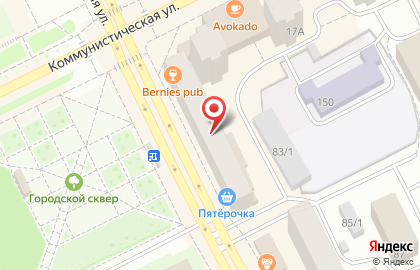 PROFI на Первомайской улице на карте