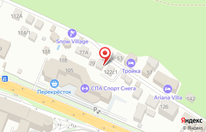 Апартаменты Горы на карте