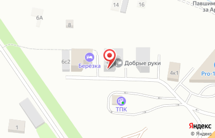 Пансионат Добрые руки на Березняковской улице на карте