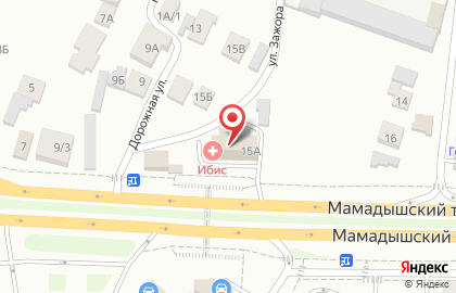Наркологическая клиника Трезвость в Казани на карте