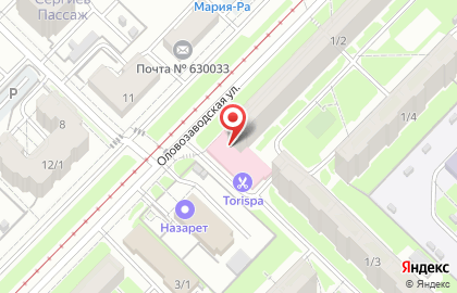 Салон красоты Милашка на Оловозаводской улице на карте