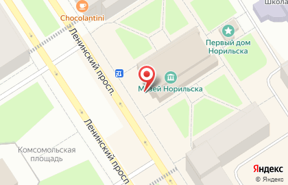 Музей Норильска музейно-выставочный комплекс в Центральном районе на карте