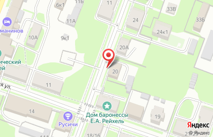 Молодая Гвардия Единой России в Великом Новгороде на карте