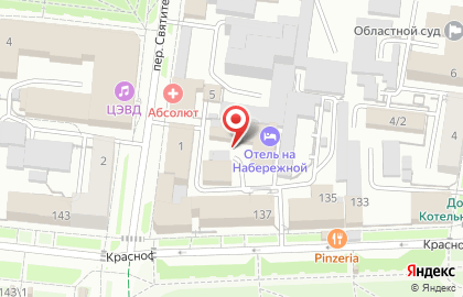 Ресторан паназиатской кухни три Азиата на карте