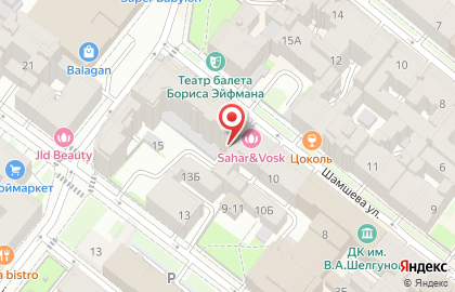 Светлое Время на улице Шамшева на карте