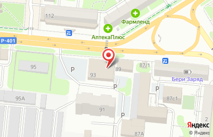 Продуктовый магазин в Тюмени на карте