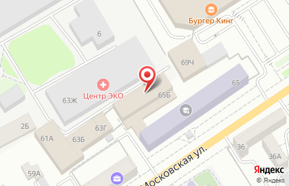 Прометей на Московской улице на карте