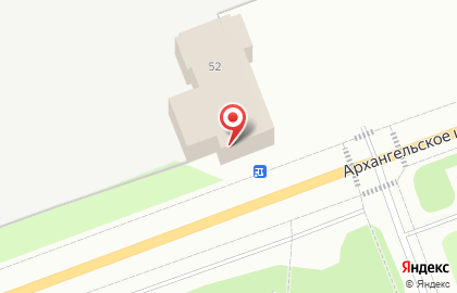 Авиакасса Smartavia на Архангельском шоссе на карте