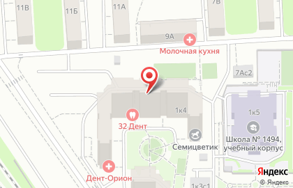Мираж-Сервис на Улице Милашенкова на карте