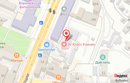 Ансамбль Дружба на проспекте Революции на карте