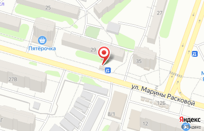 Оптово-розничная сеть цветов и комнатных растений lotos64.ru на улице Марины Расковой на карте