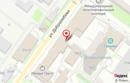 Пегас на улице Добролюбова на карте