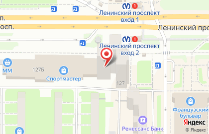 ЭКЛИПС (Санкт-Петербург) на Ленинском проспекте на карте