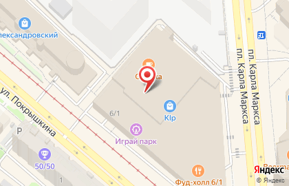Компания по продаже входных и межкомнатных дверей Двери Гуд на площади Карла Маркса на карте