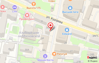 Восточный экспресс банк на Московской улице на карте
