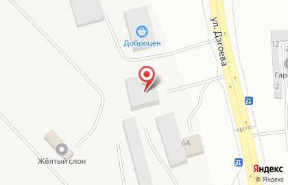 Компания Олкон на улице Дзгоева на карте