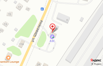 Станция технического обслуживания МастерШин76 на улице Шевелюха, 2а на карте