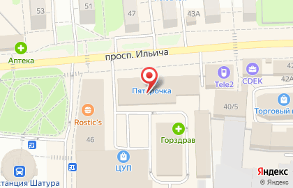 Парикмахерская Моя профессия на проспекте Ильича на карте