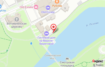 Гостевой Дом Псков на карте