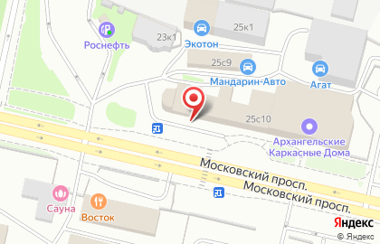 Магазин автоэмалей, краски и оборудования автоэмалей, краски и оборудования на Московском проспекте на карте