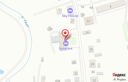 Гостиница Берёзка, гостиница на Советской улице на карте