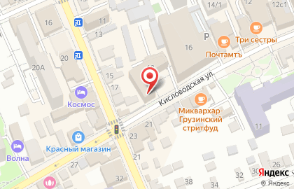 Ростелеком для бизнеса на Кисловодской улице на карте