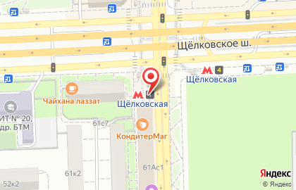 ЛомбардЪ на Щёлковском шоссе на карте