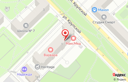 Клиника доктора Маршенина на карте