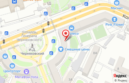 Участковый пункт полиции №25, Отдел полиции №6 Управления МВД России по г. Воронежу на карте