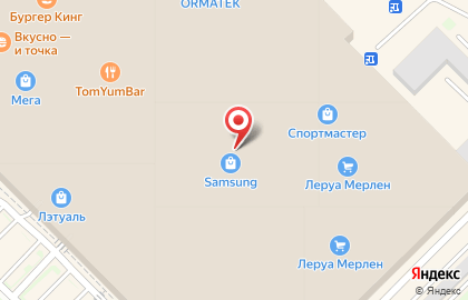 Фирменный магазин Samsung в Кировском районе на карте