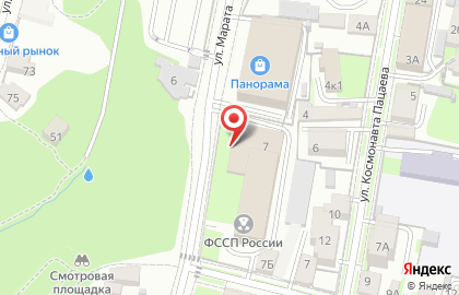 Отдел службы судебных приставов по Октябрьскому округу в Калуге на карте