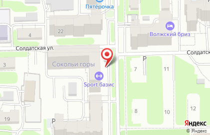 Супермаркет Магнит в Самаре на карте