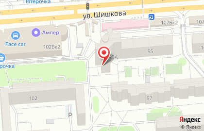 Стройпласт в Центральном районе на карте