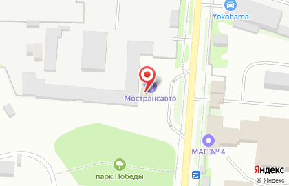 Автосервис Мострансавто на Владимирской улице на карте