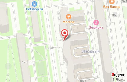 ИКАР на Звёздной на карте