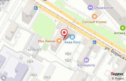 Светлана на улице Бориса Галушкина, 10 к1 на карте
