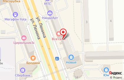 Салон продаж Tele2 в Саяногорске на карте