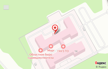 Тюменский государственный медицинский университет на карте